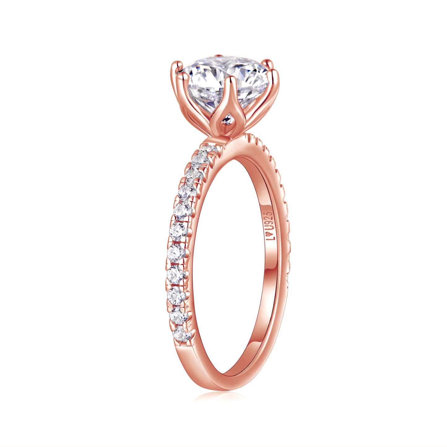 Anillo Petalo Oro Rosa