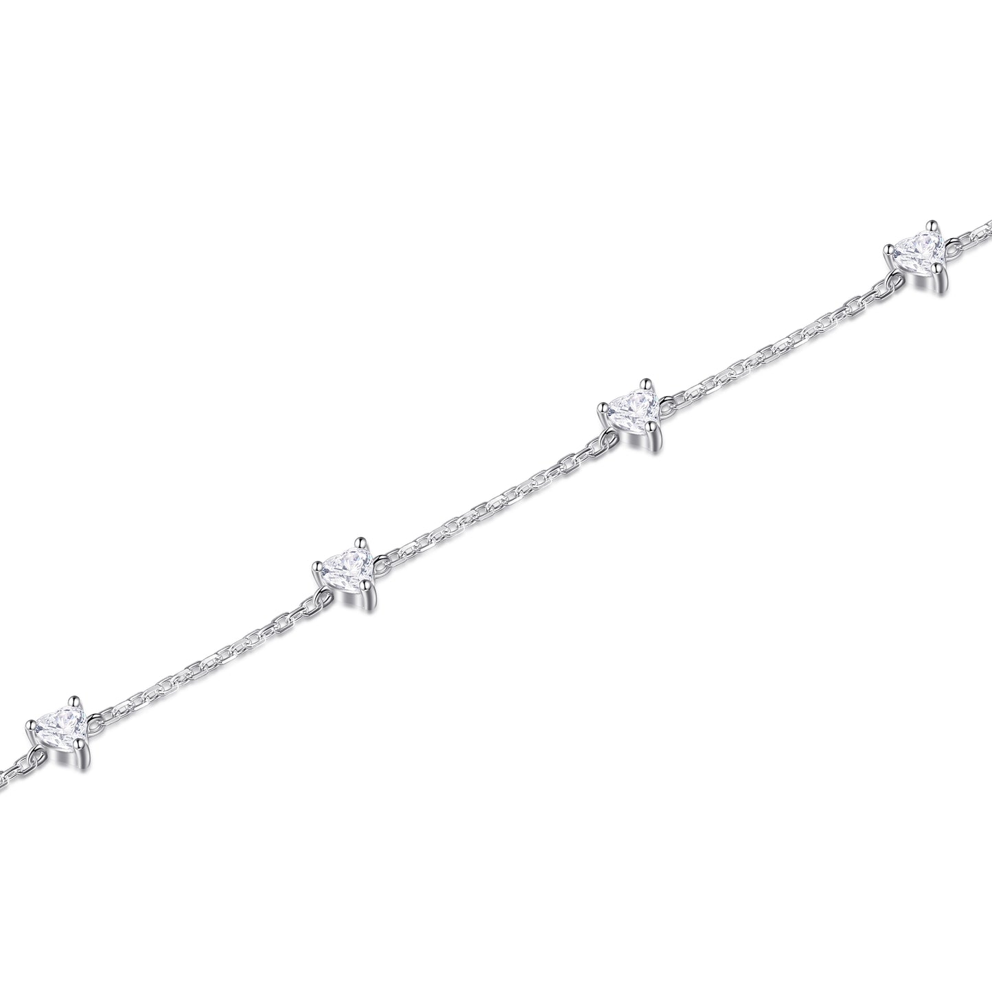 Pulsera 5 Corazones