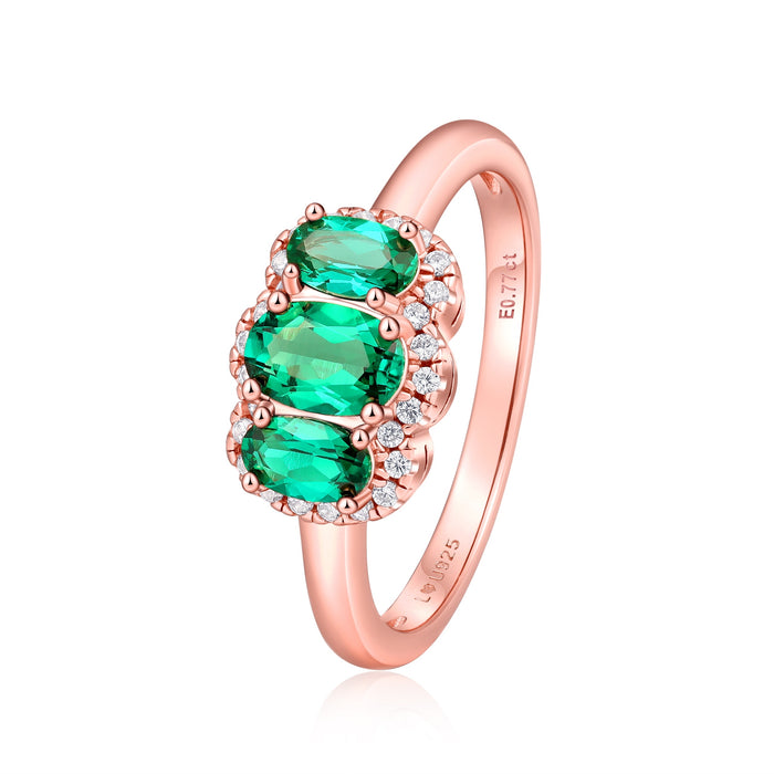 Anillo 3 Esmeraldas