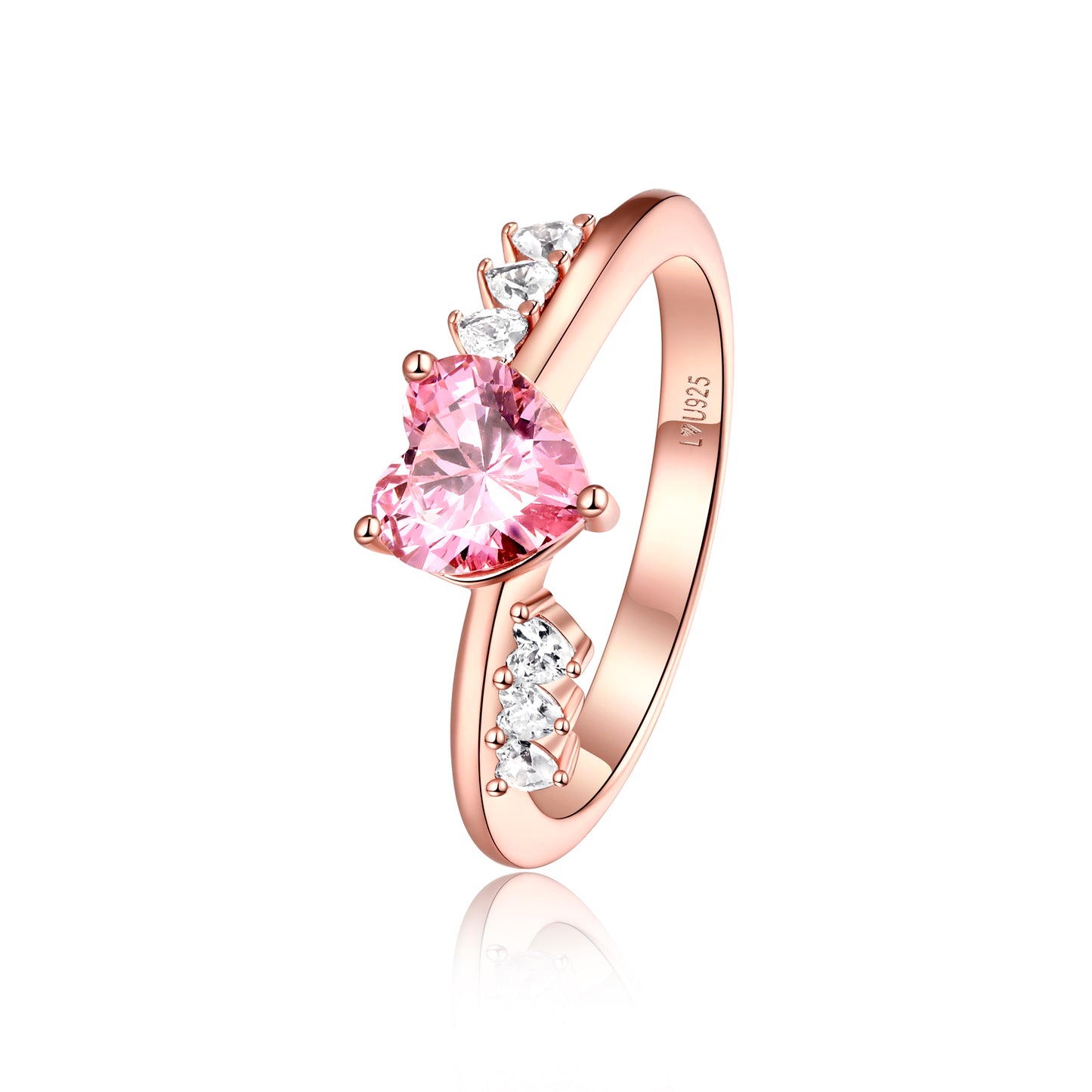 Anillo Promesa Oro Rosa