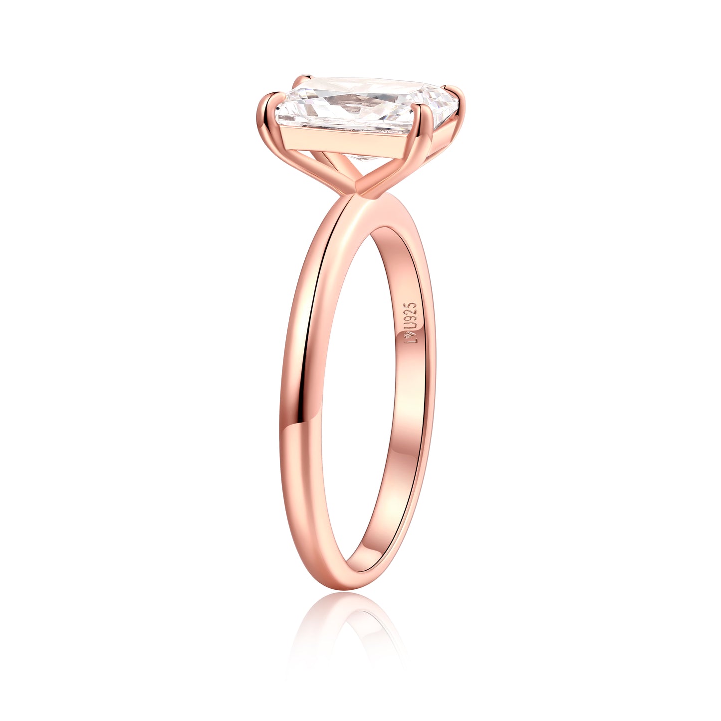 Anillo Radiant Oro Rosa