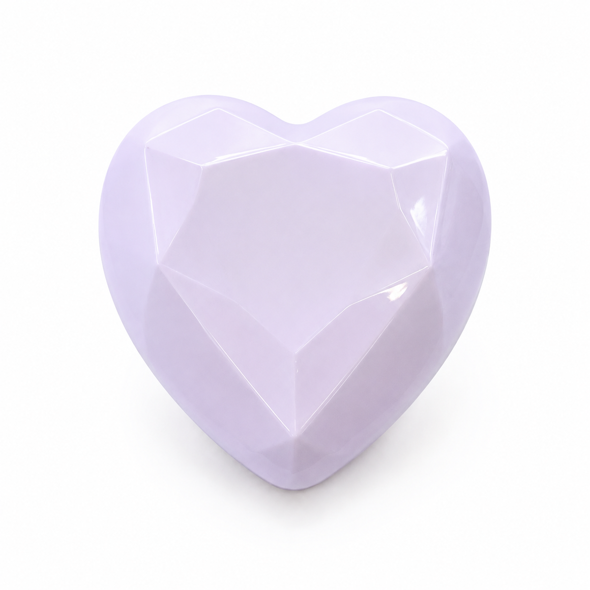 Caja de Regalo Corazón LED Blanca