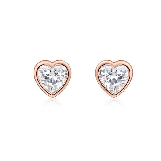 Aretes Promesa Oro Rosa