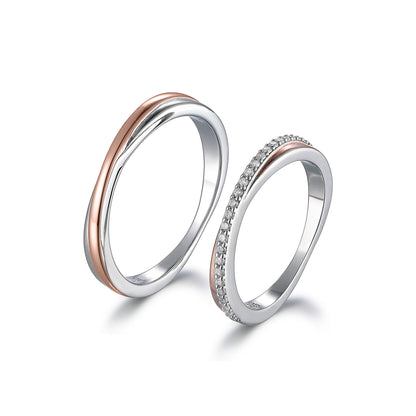 Anillo Duo Combinado Mujer