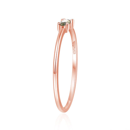 Anillo Olivo Oro Rosa