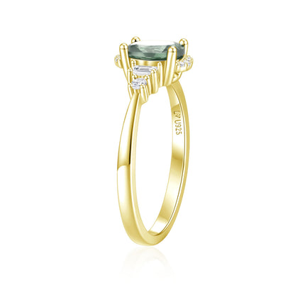 Anillo Midnight Oro Amarillo