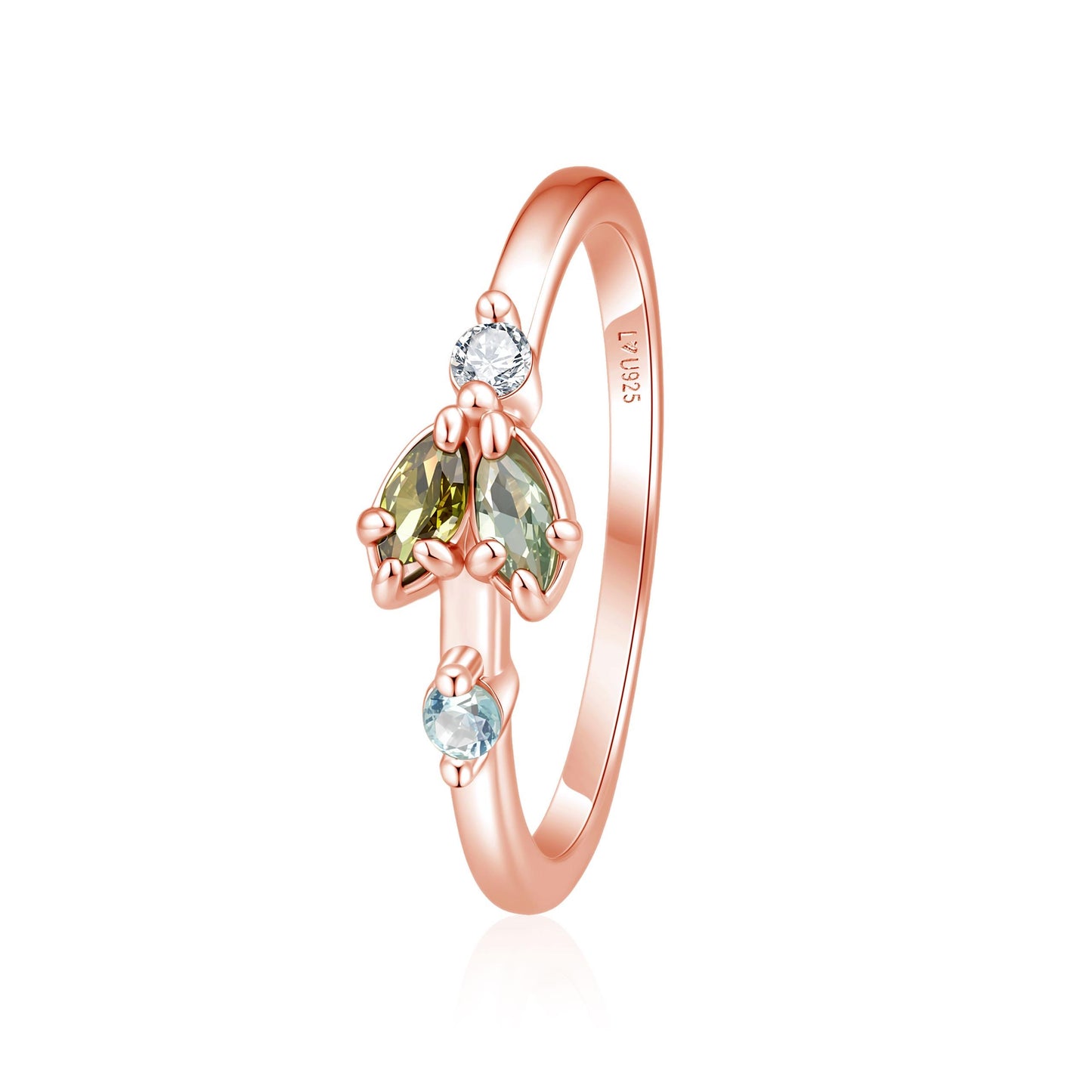 Anillo Ivy Oro Rosa
