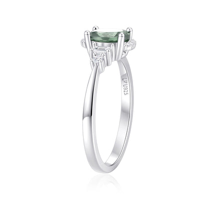 Anillo Midnight Plata