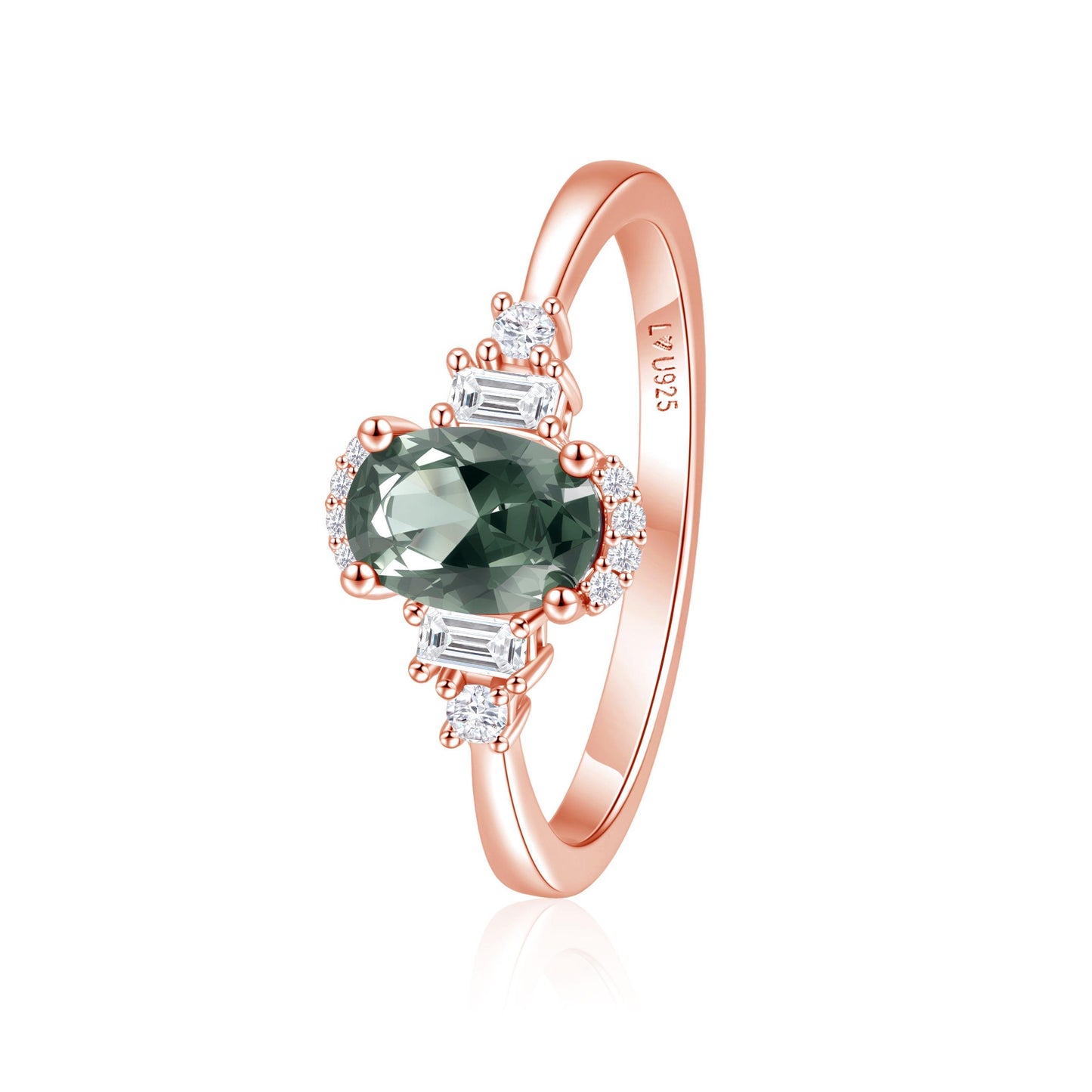 Anillo Midnight Oro Rosa