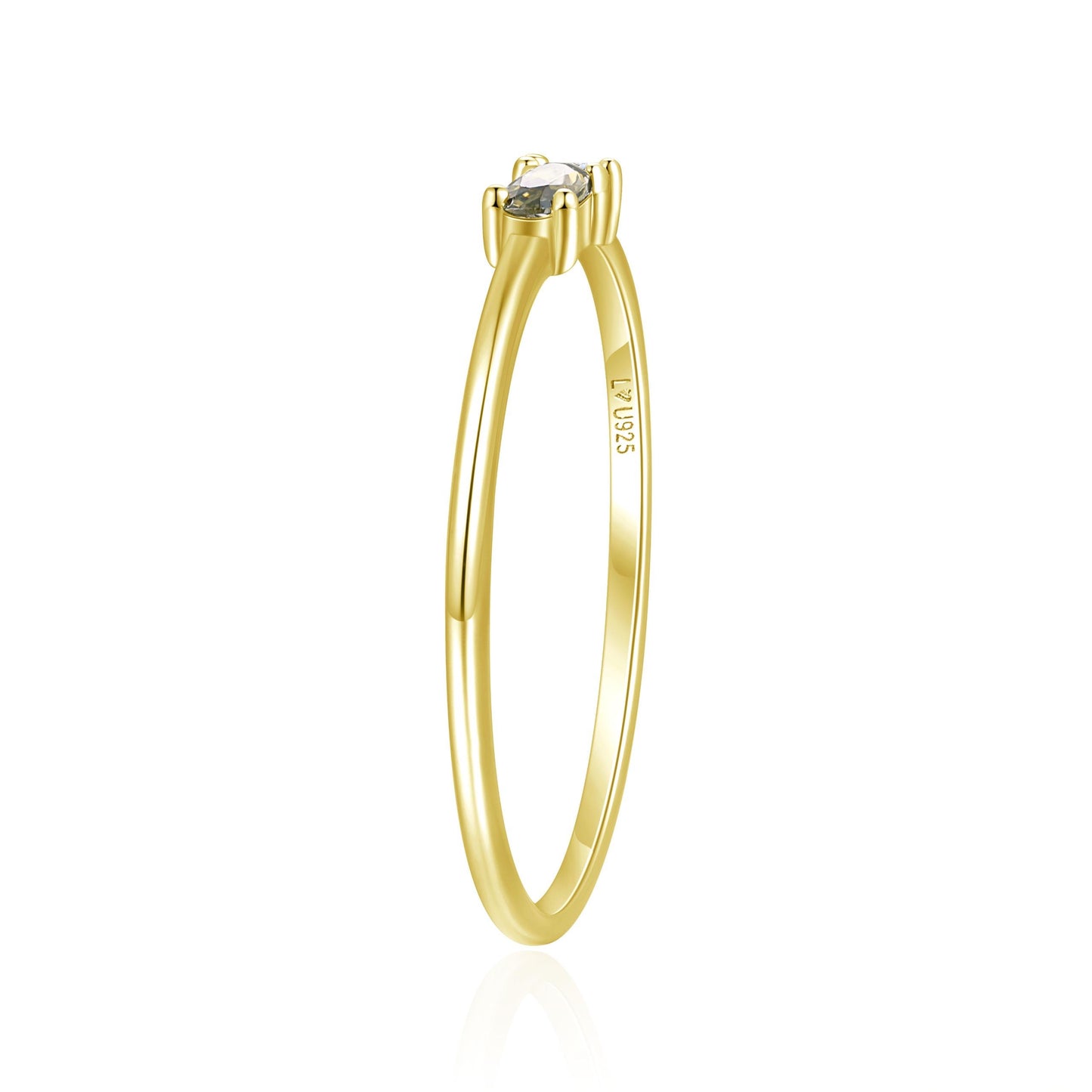 Anillo Olivo Oro Amarillo