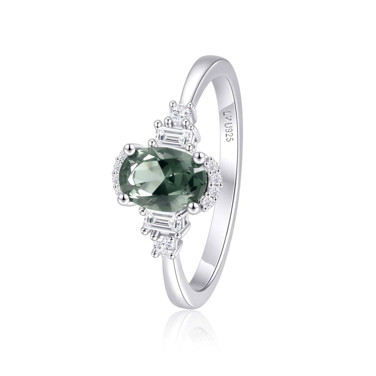 Anillo Midnight Plata