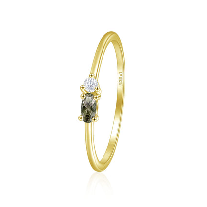 Anillo Olivo Oro Amarillo