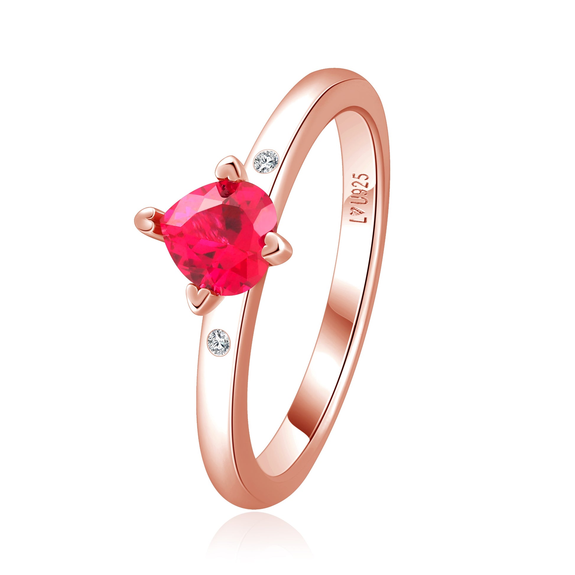 Anillo Forever Oro Rosa en plata 925 - Louty Joyería