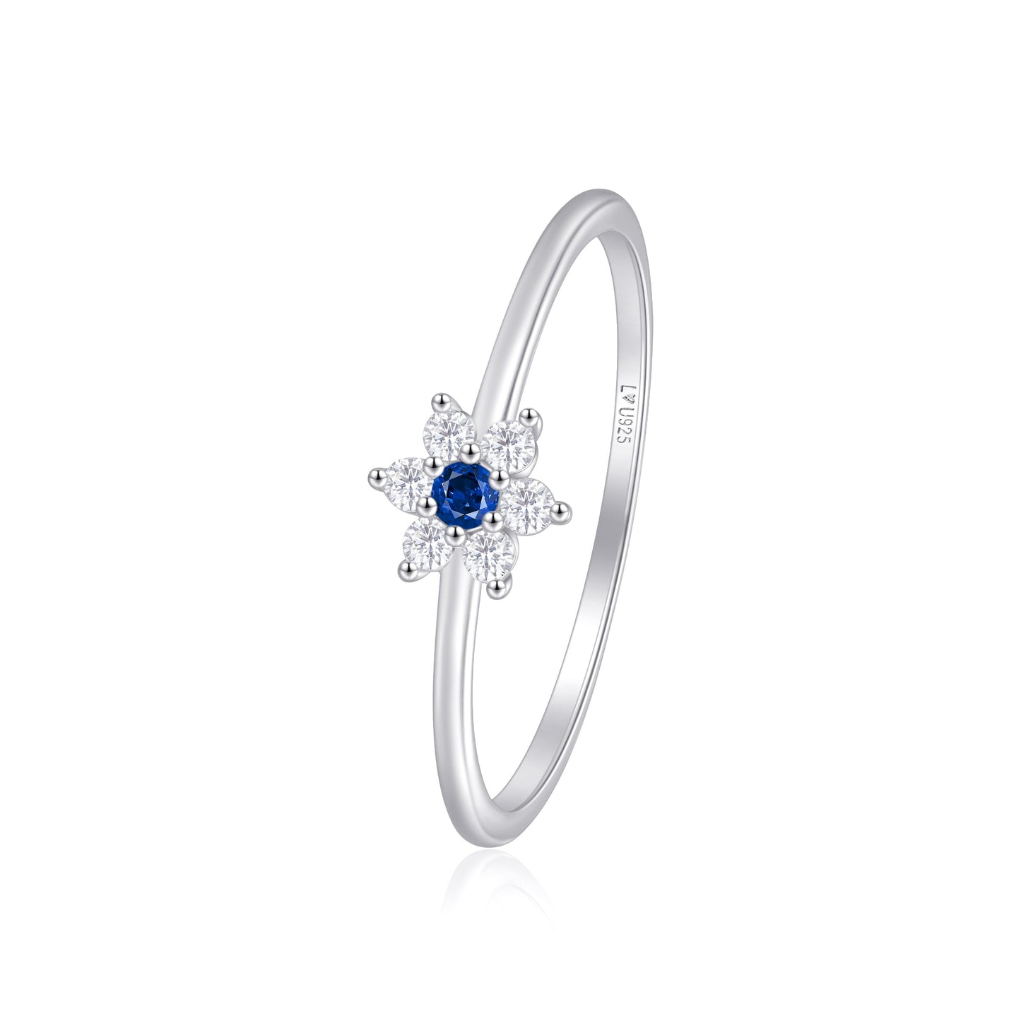 Anillo Índigo en plata 925 - Louty Joyería