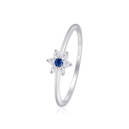 Anillo Índigo en plata 925 - Louty Joyería