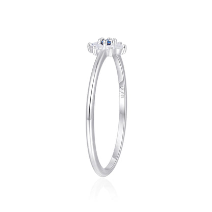 Anillo Índigo en plata 925 - Louty Joyería