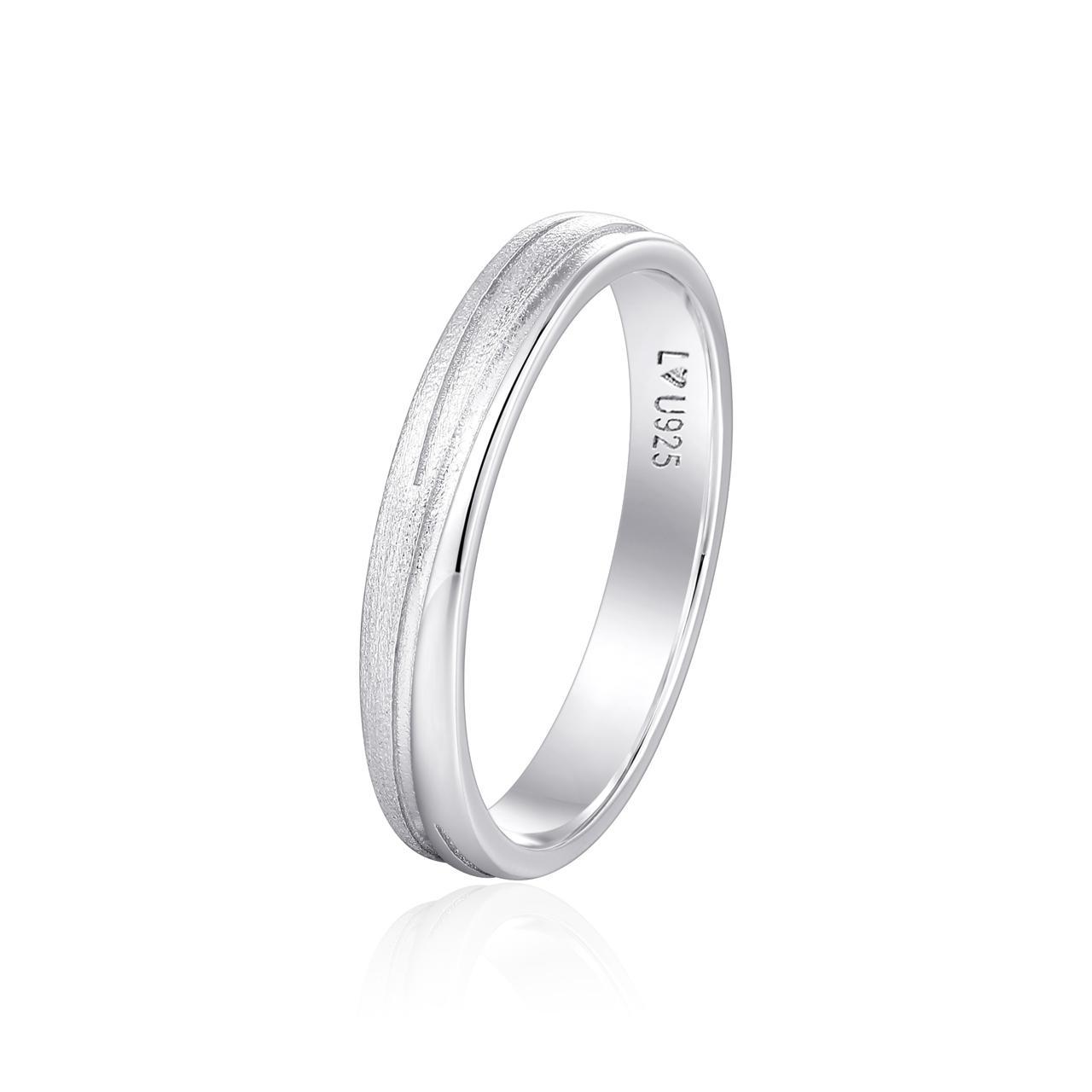 Anillo Matrimonio Combinado M Plata en plata 925 - Louty Joyería