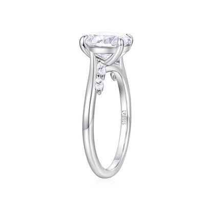 Anillo Oval Royal en plata 925 - Louty Joyería