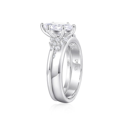 Anillos Set Marquise Plata 925 - Louty Joyería