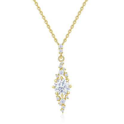Collar Cassey Oro Amarillo en plata 925 - Louty Joyería